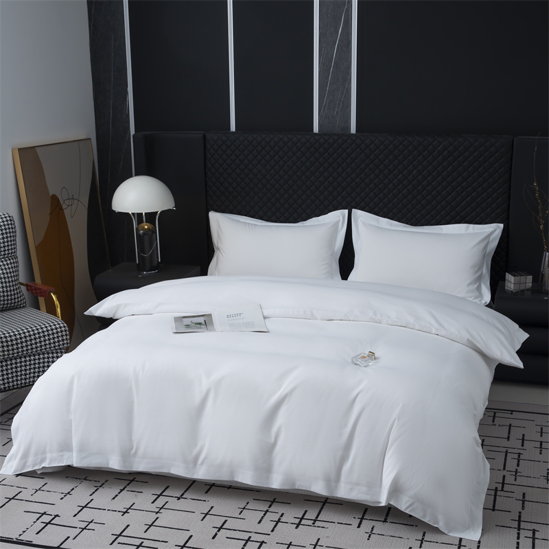 100% polyester 135gsm stoffen beddengoedset voor Economy Hotel 100% polyester 135gsm stoffen beddengoedset voor Economy Hotel