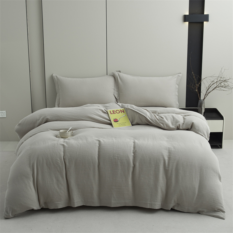 Dubbellaags gaas 100% katoen, superzacht beddengoed